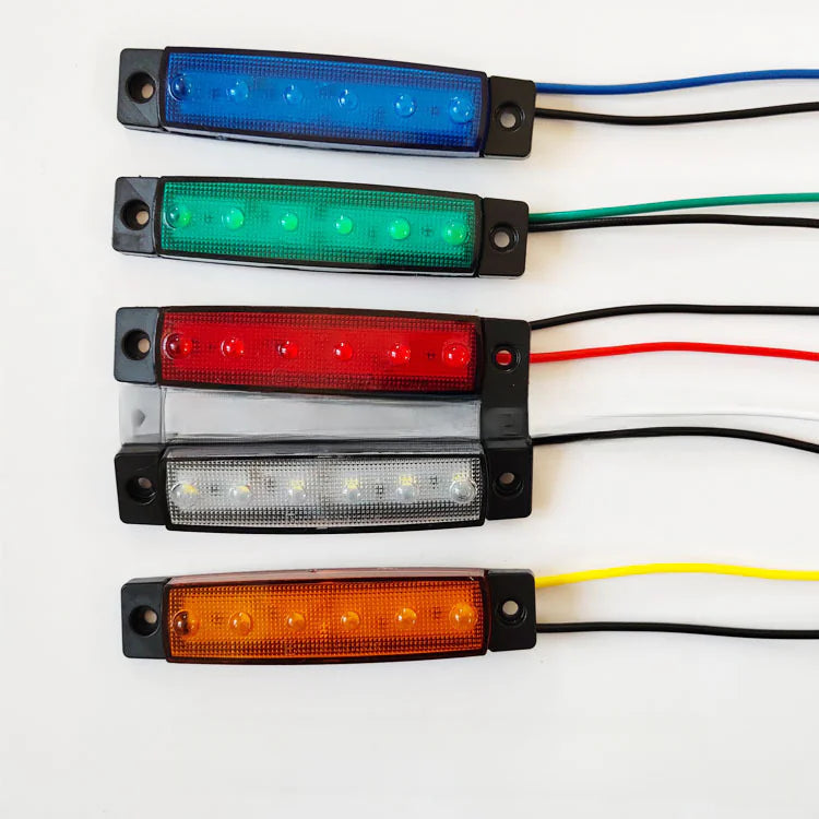 12V/24V LED Side Lights for Trucks and Vehicles