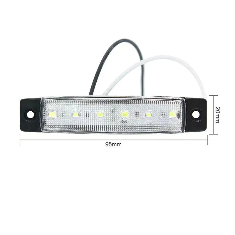 12V/24V LED Side Lights for Trucks and Vehicles